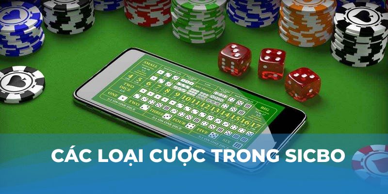 Các loại cược trong Sicbo